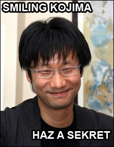 Hideo Kojima a un secret Fox Engine Kojima Productions