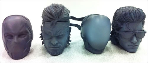 Snake et Kaz en figurine Metal Gear Solid