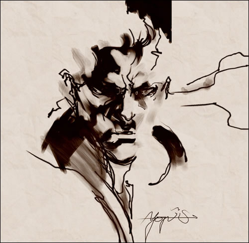 Metal Gear Art Studio : Solid Snake de Yoji Shinkawa