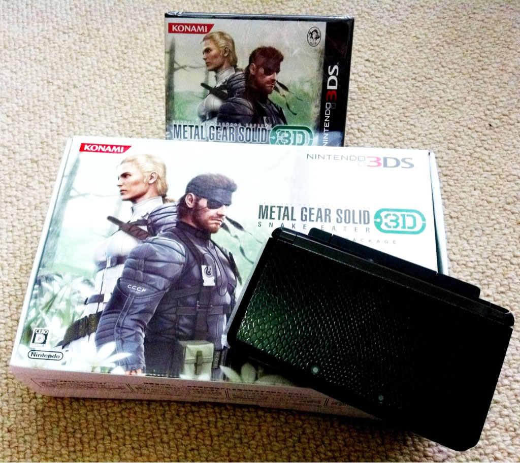 Metal Gear Solid Snake Eater 3D est disponible