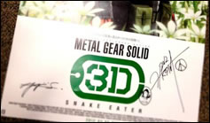 Metal Gear Solid Snake Eater 3D est disponible