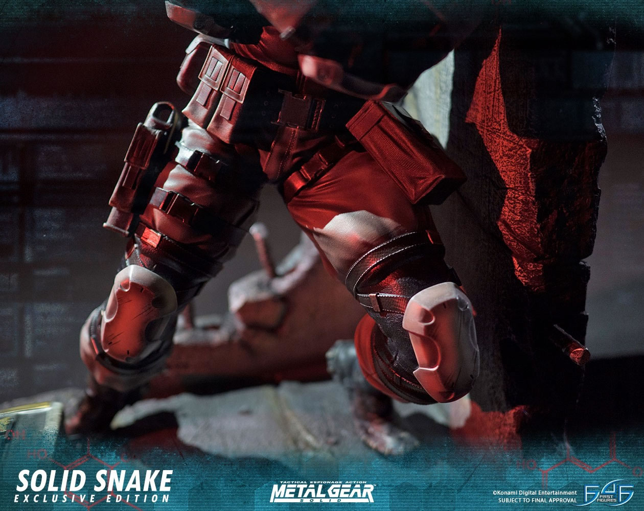 First4Figures dvoile une nouvelle statuette dtaille et imposante de Solid Snake