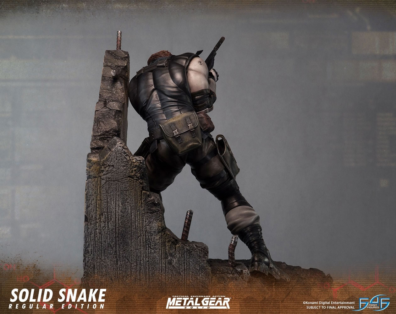 First4Figures dvoile une nouvelle statuette dtaille et imposante de Solid Snake