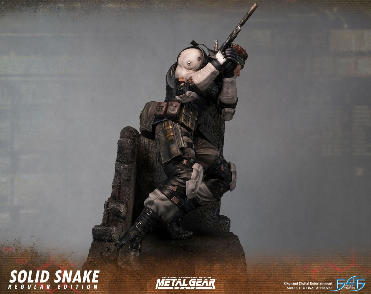 First4Figures dvoile une nouvelle statuette dtaille et imposante de Solid Snake