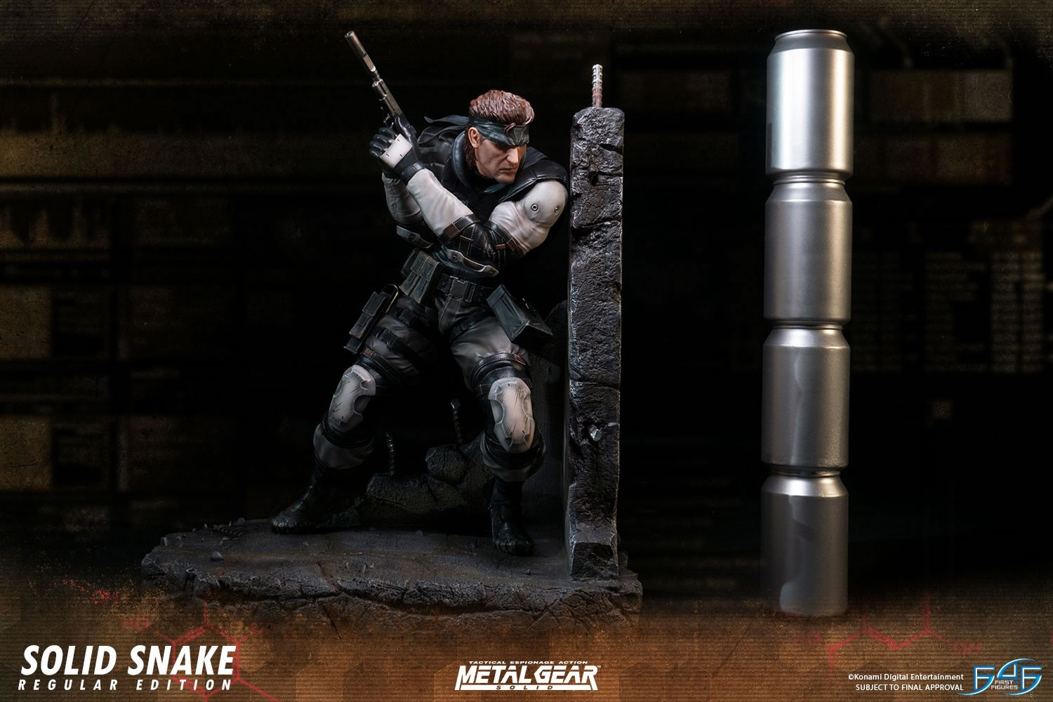 First4Figures dvoile une nouvelle statuette dtaille et imposante de Solid Snake