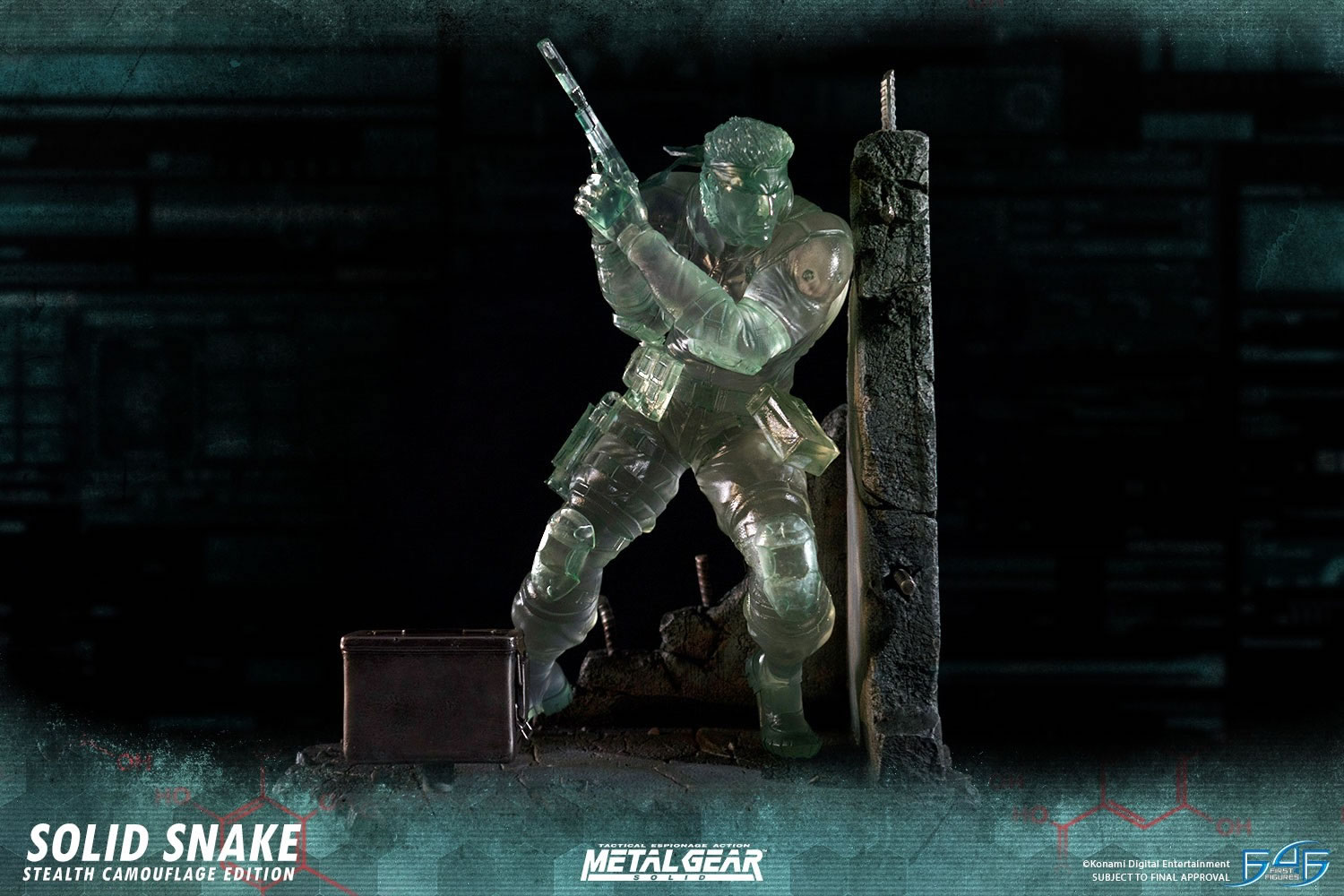 First4Figures dvoile une nouvelle statuette dtaille et imposante de Solid Snake