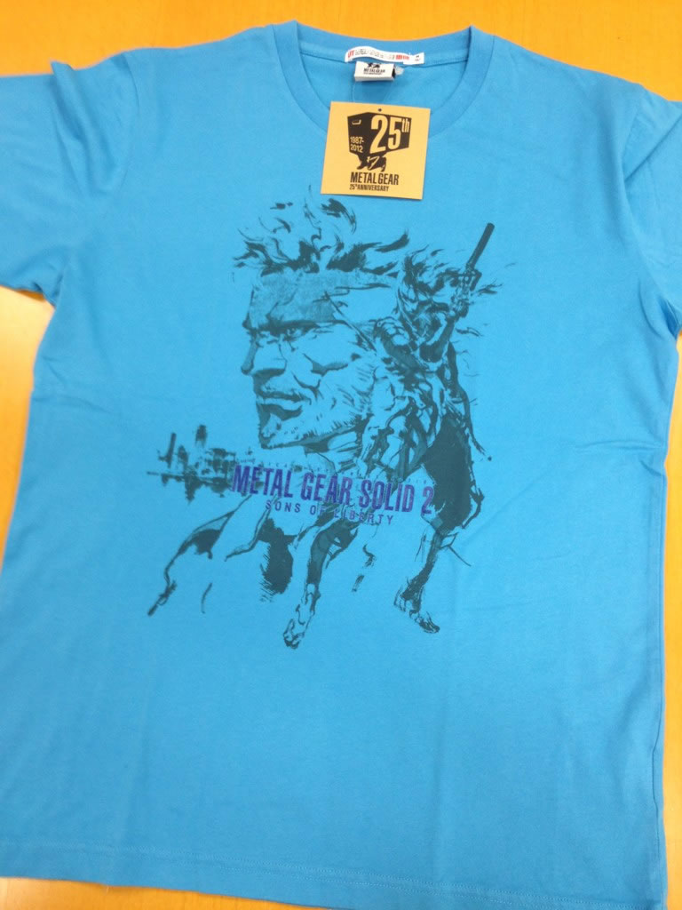 Des t-shirts pour les 25 ans de Metal Gear