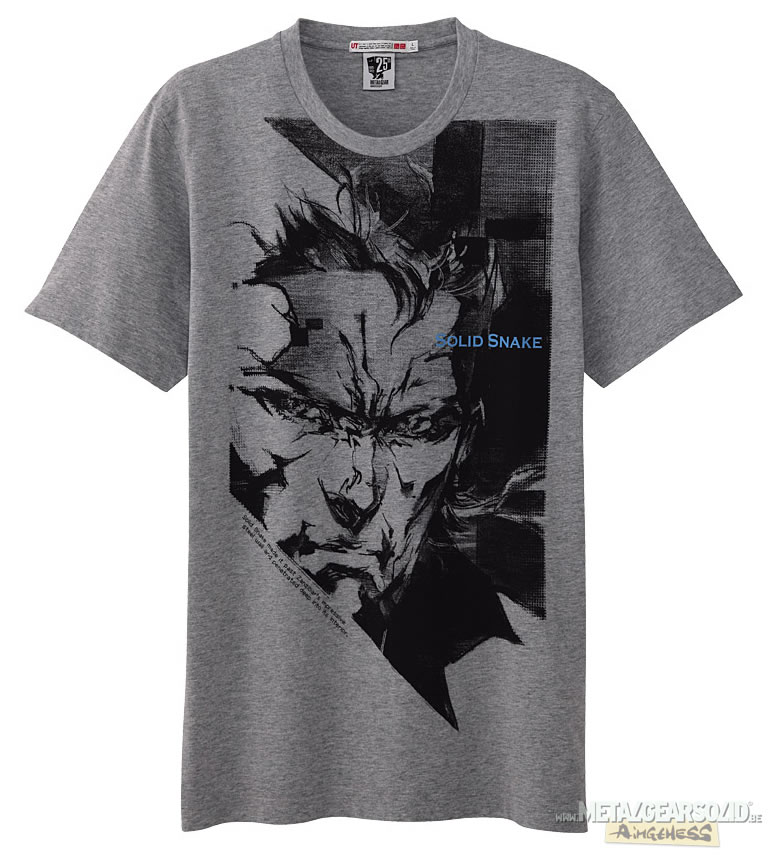 T-shirt Metal Gear Uniqlo Paris