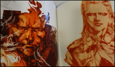 Photos de l'artbook The Art of Metal Gear Solid The Original Trilogy