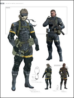 Gros plan sur l'artbook The Art of Metal Gear Solid V