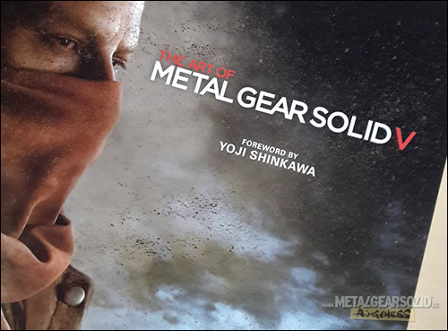 Gros plan sur l'artbook The Art of Metal Gear Solid V