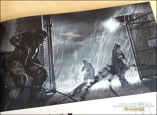 Gros plan sur l'artbook The Art of Metal Gear Solid V