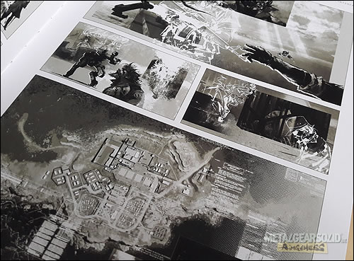 Gros plan sur l'artbook The Art of Metal Gear Solid V