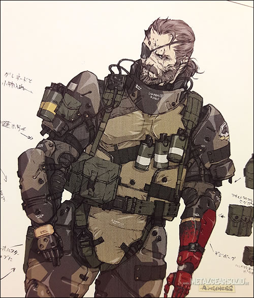 Gros plan sur l'artbook The Art of Metal Gear Solid V