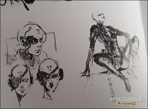 Gros plan sur l'artbook The Art of Metal Gear Solid V