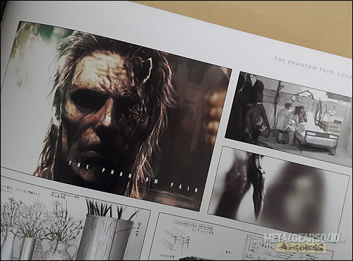 Gros plan sur l'artbook The Art of Metal Gear Solid V