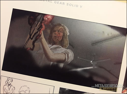 Gros plan sur l'artbook The Art of Metal Gear Solid V