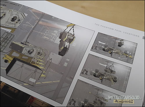 Gros plan sur l'artbook The Art of Metal Gear Solid V