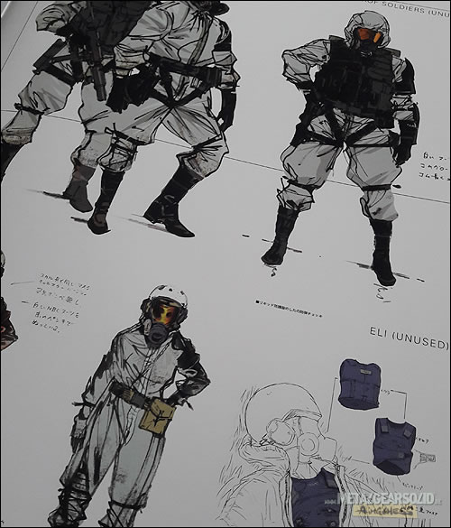 Gros plan sur l'artbook The Art of Metal Gear Solid V