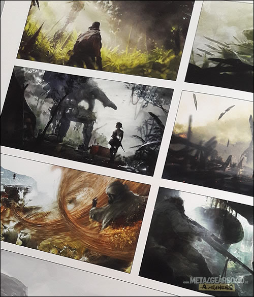 Gros plan sur l'artbook The Art of Metal Gear Solid V