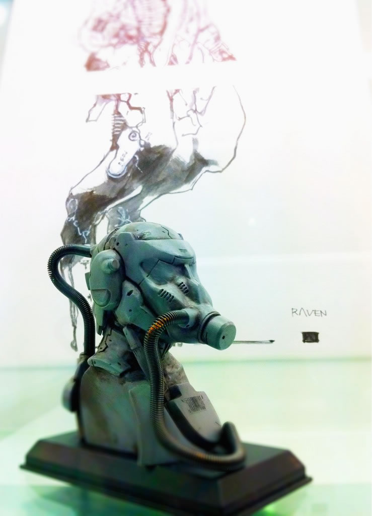 The Art of Yoji Shinkawa dessins et sculptures Kojima Productions