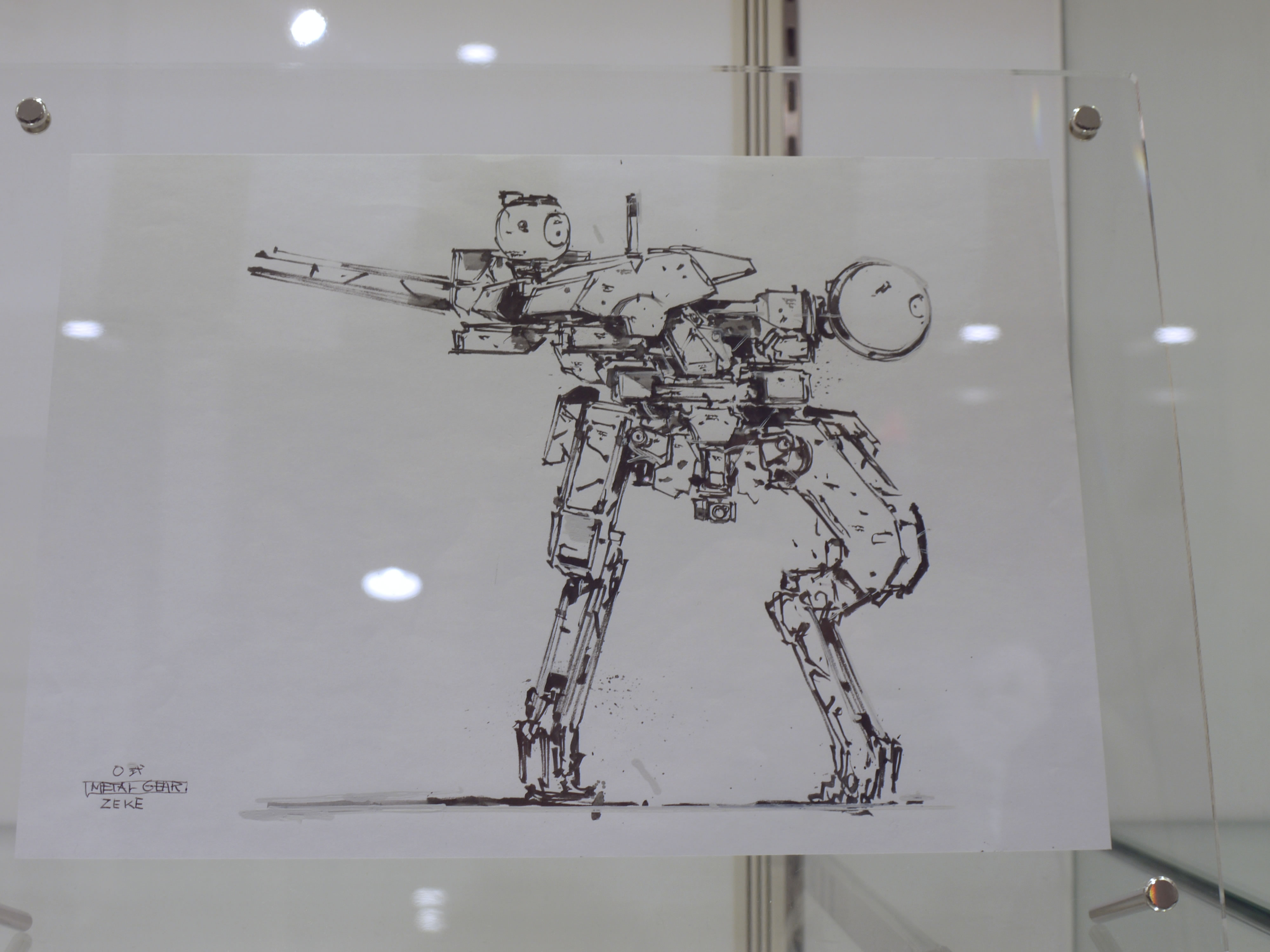 The Art of Yoji Shinkawa dessins et sculptures Kojima Productions