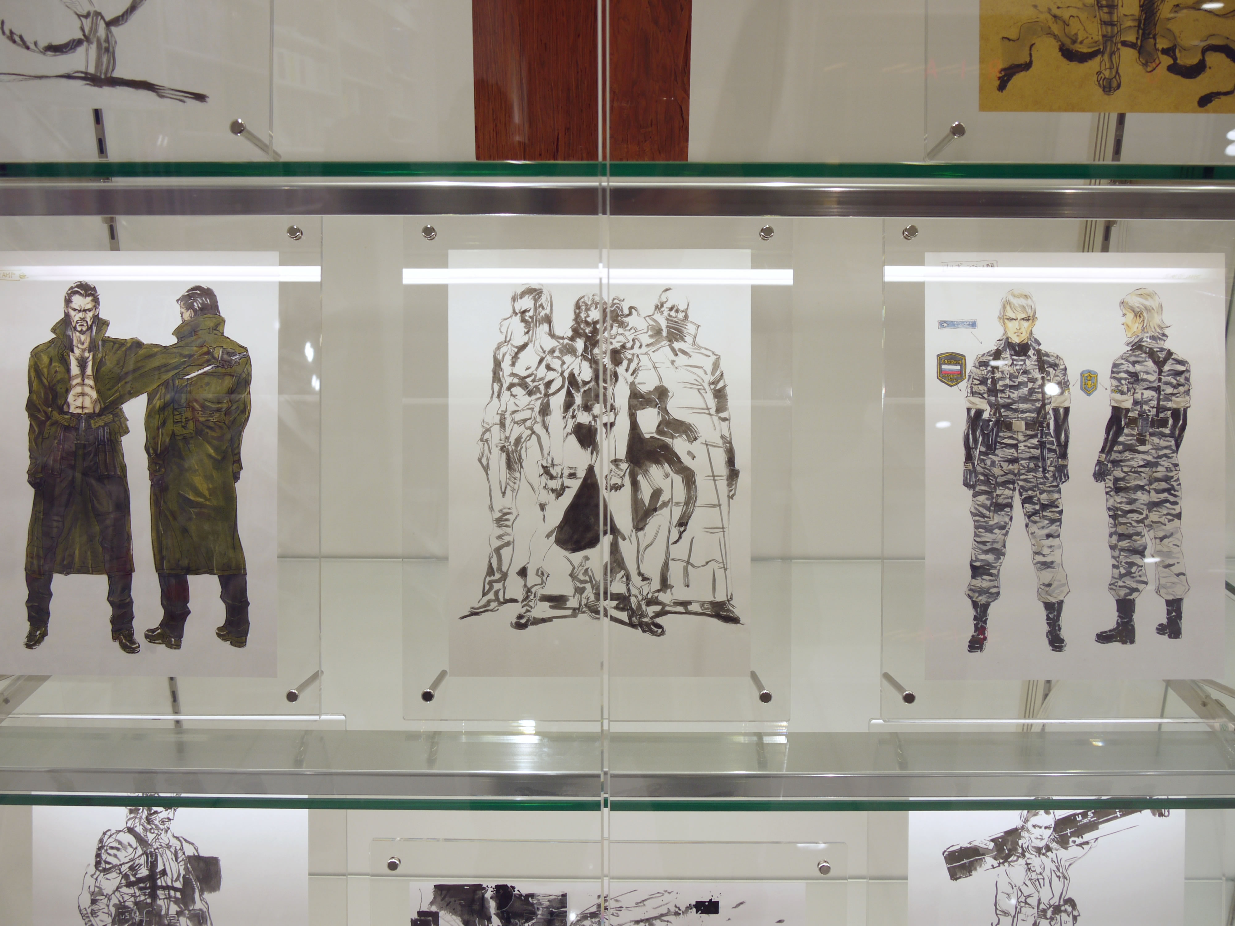 The Art of Yoji Shinkawa dessins et sculptures Kojima Productions