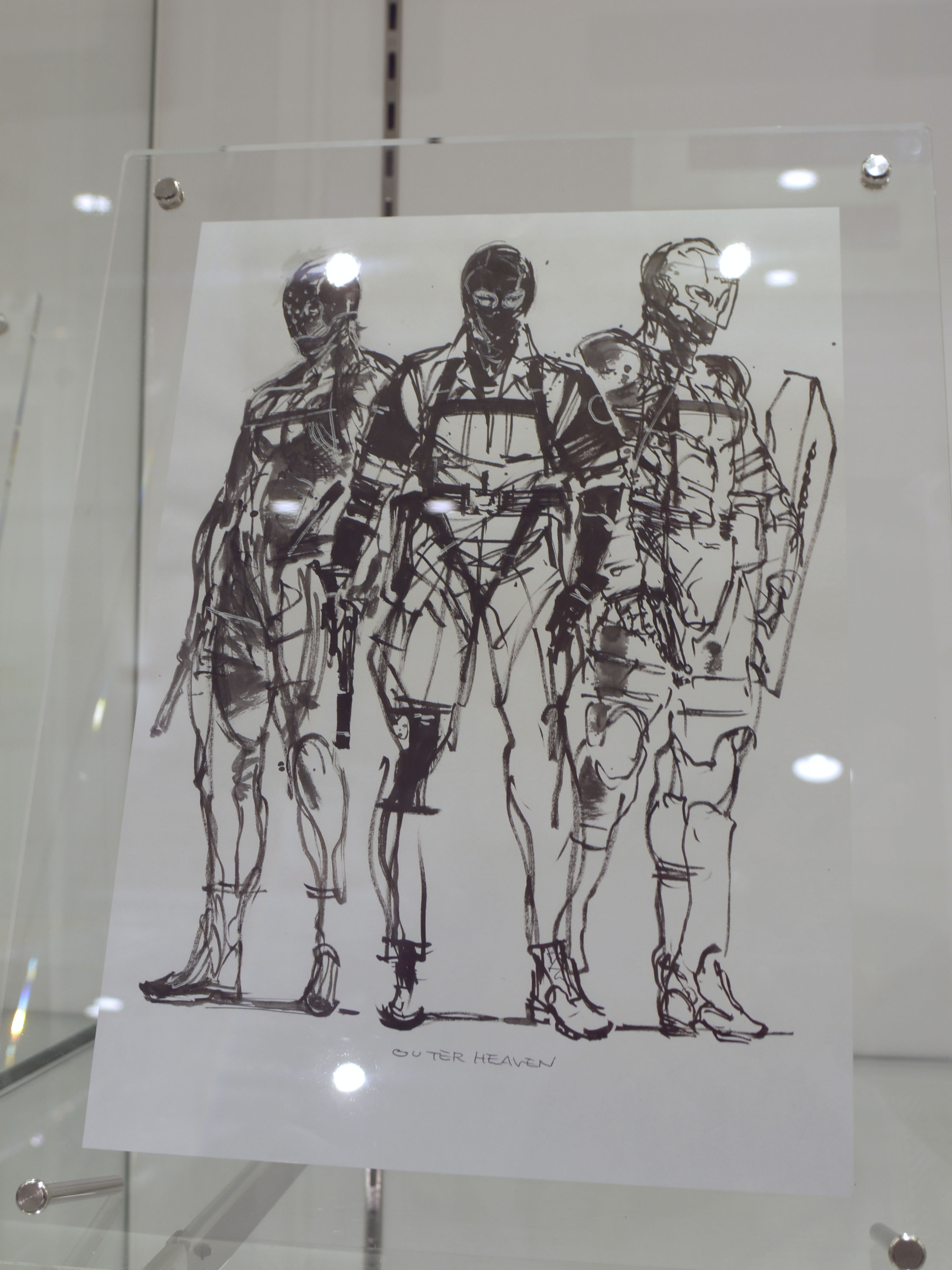 The Art of Yoji Shinkawa dessins et sculptures Kojima Productions