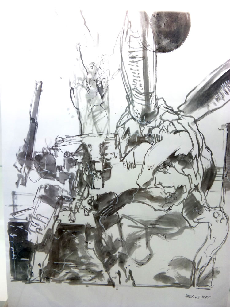 The Art of Yoji Shinkawa dessins et sculptures Kojima Productions