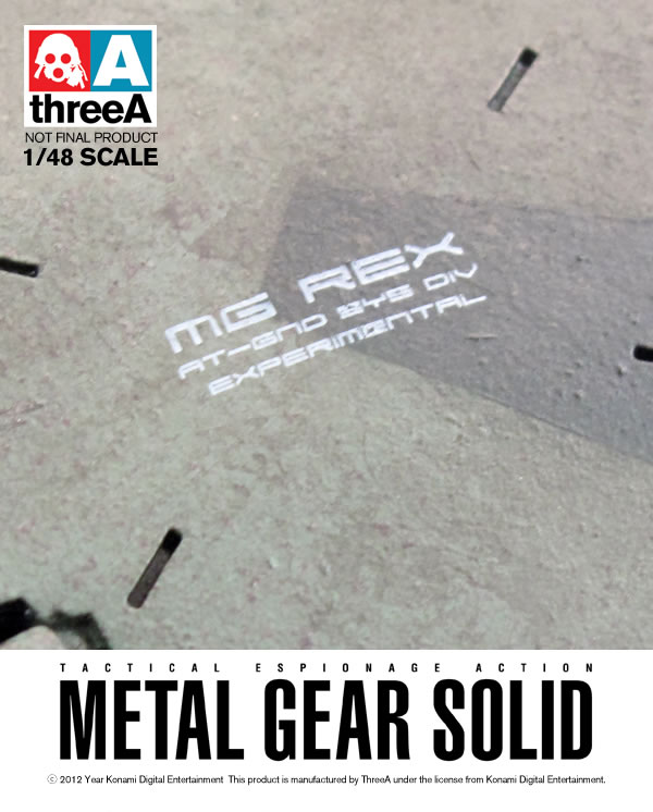 Photos  du Metal Gear Rex Threea