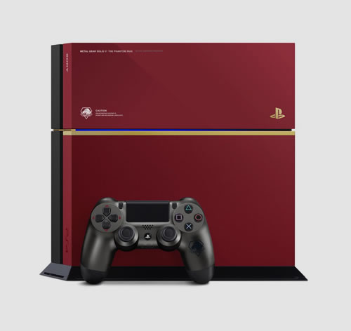 Une PlayStation 4 aux couleurs de Metal Gear Solid V : The Phantom Pain