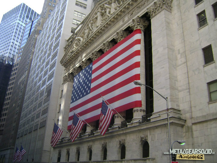 Wall Street NYSE New York Metal Gear Solid 2 MetalGearSolidBe