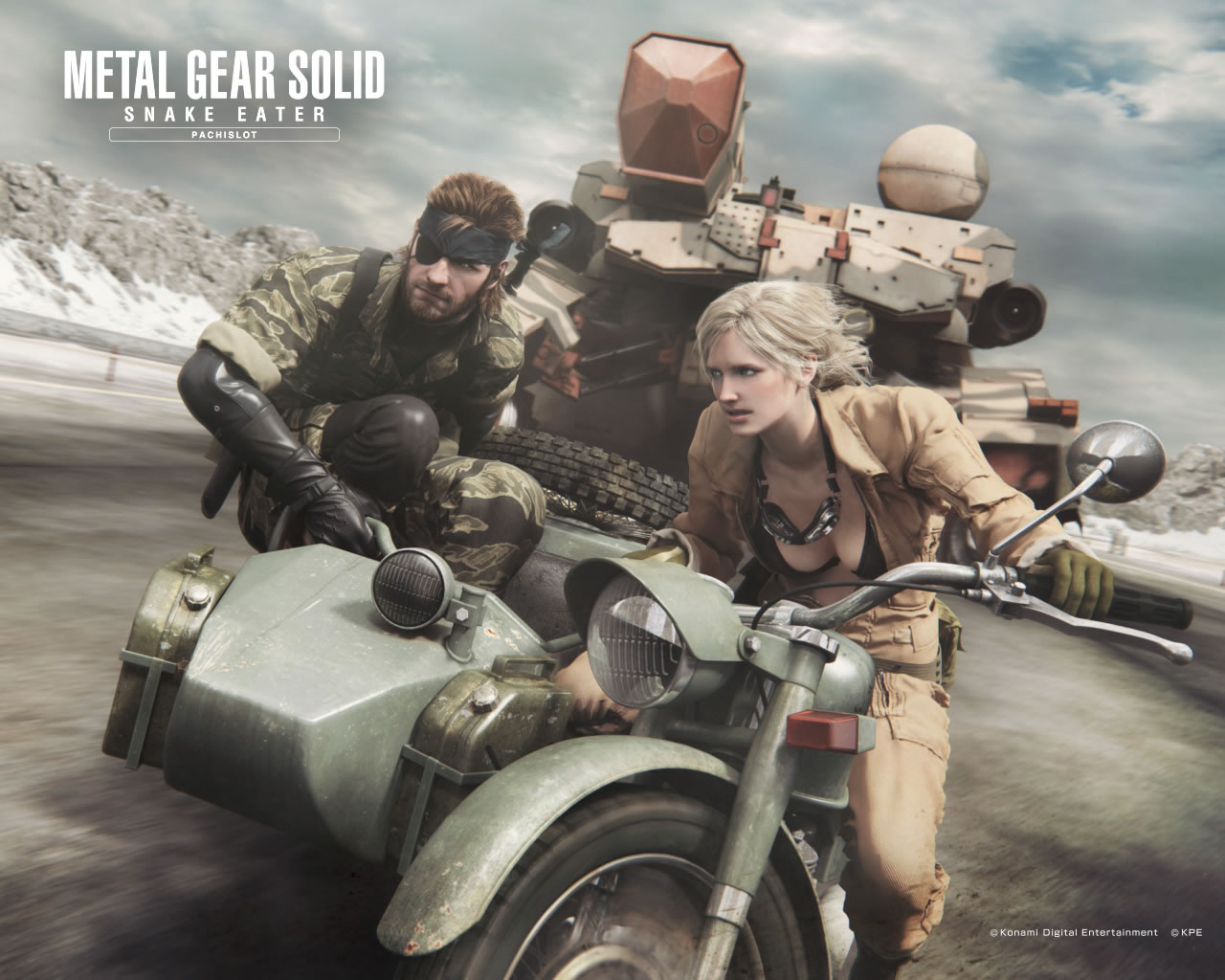 Des fonds d'cran pour Metal Gear Solid 3 version Pachinko