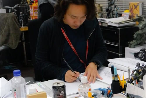 Metal Gear Solid V : Ground Zeroes : Apperu du travail de Yoji Shinkawa sur le roman Peace Walker