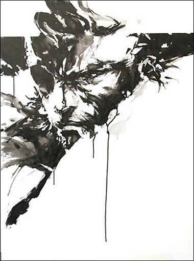 Yoji Shinkawa à l'expo The Art of Yoji Shinkawa