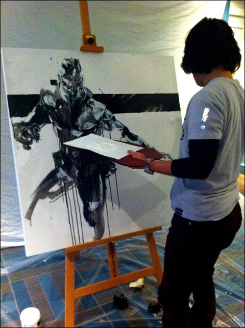 Yoji Shinkawa peint un Snake britannique