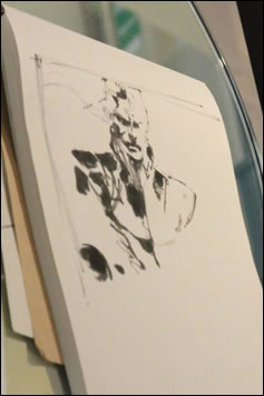 Yoji Shinkawa peint un Solid Snake britannique Londres