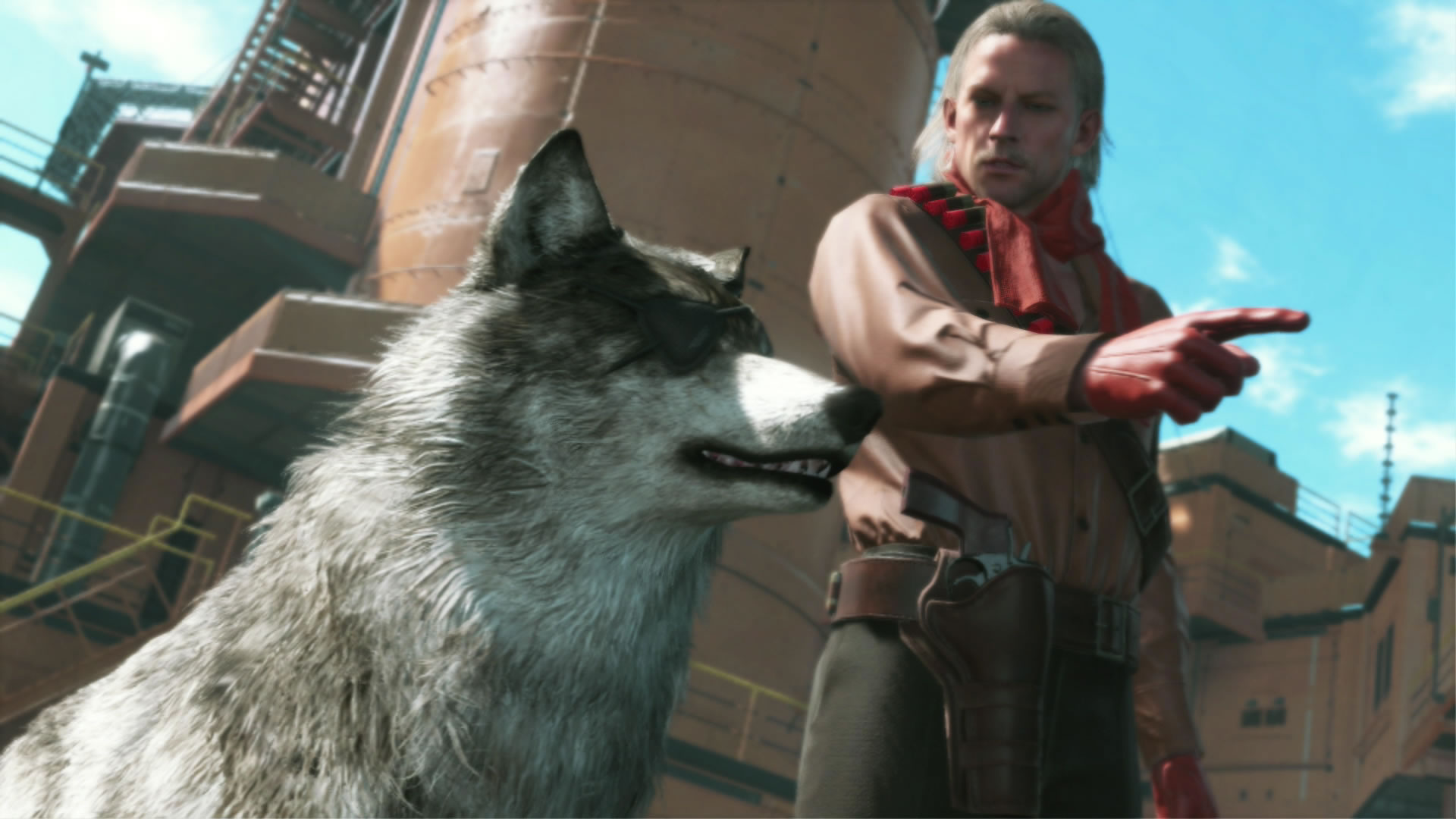 DD, le chien de Big Boss, s'illustre en images